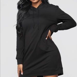 Black fashionnova dress/jacket